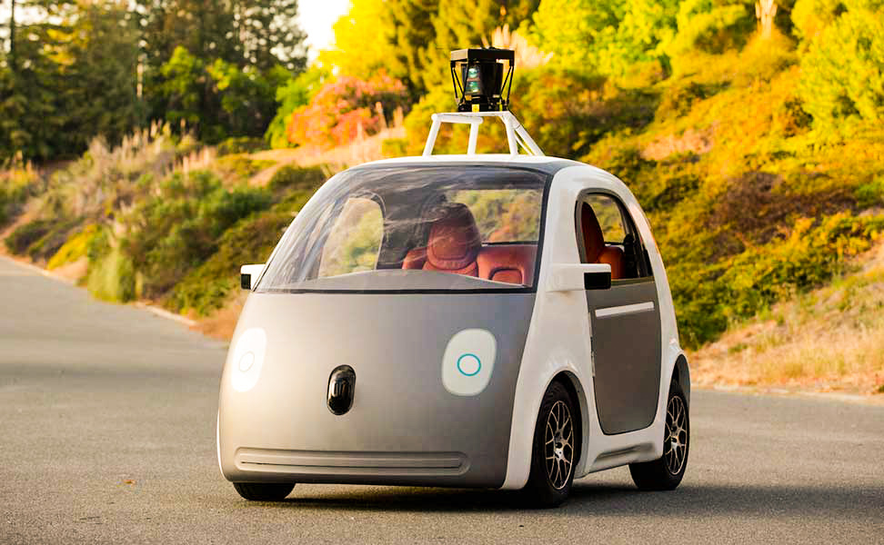 Google self-driving car is any in a range of autonomous cars, developed by Google X